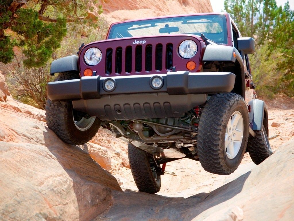 Jeep Wrangler Purple